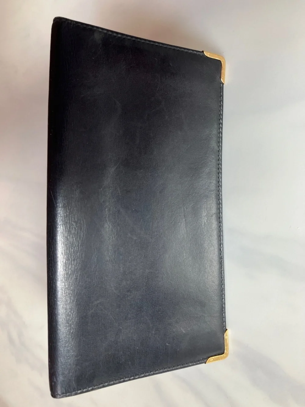 Gucci Black Leather Card Wallet 4 x 7